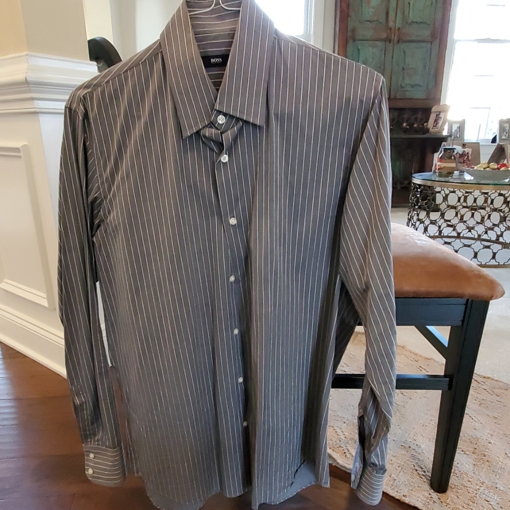 Hugo Boss mens dress shirt, 16, 34/35 regular